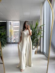 Cr 1005 Taş Kuşaklı Omuz Vatkalı Tulum