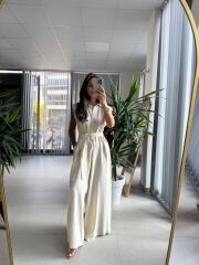 Cr 1005 Taş Kuşaklı Omuz Vatkalı Tulum