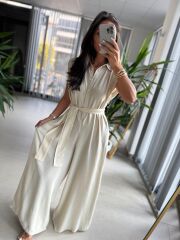 Cr 1005 Taş Kuşaklı Omuz Vatkalı Tulum