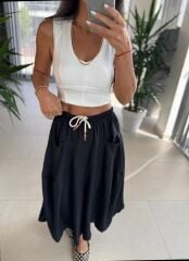 Bb 21091 Ekru Parça Dikişli Büstiyer