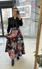 Ms Bomber Siyah Mont