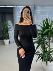 Ms Madonna Collar Pencil Dress