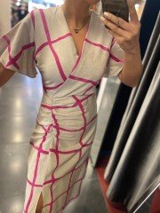 Drape keten pembe