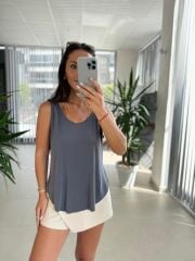 Bb 30110 Antrasit Modal Bluz