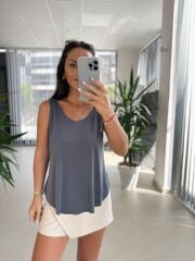 Bb 30110 Antrasit Modal Bluz