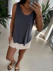 Bb 30110 Antrasit Modal Bluz