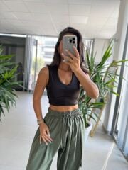 Bb 21091 Siyah Parça Dikişli Büstiyer