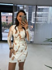 My Vizon Anvelop Kalem Elbise