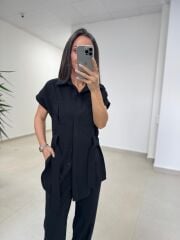 Art 4009 Siyah Kuşaklı Tensel Takım