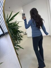 Mz 22694 Mavi Çıtçıtlı Triko
