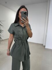 Art 4009 Su Yeşili Kuşaklı Tensel Takım