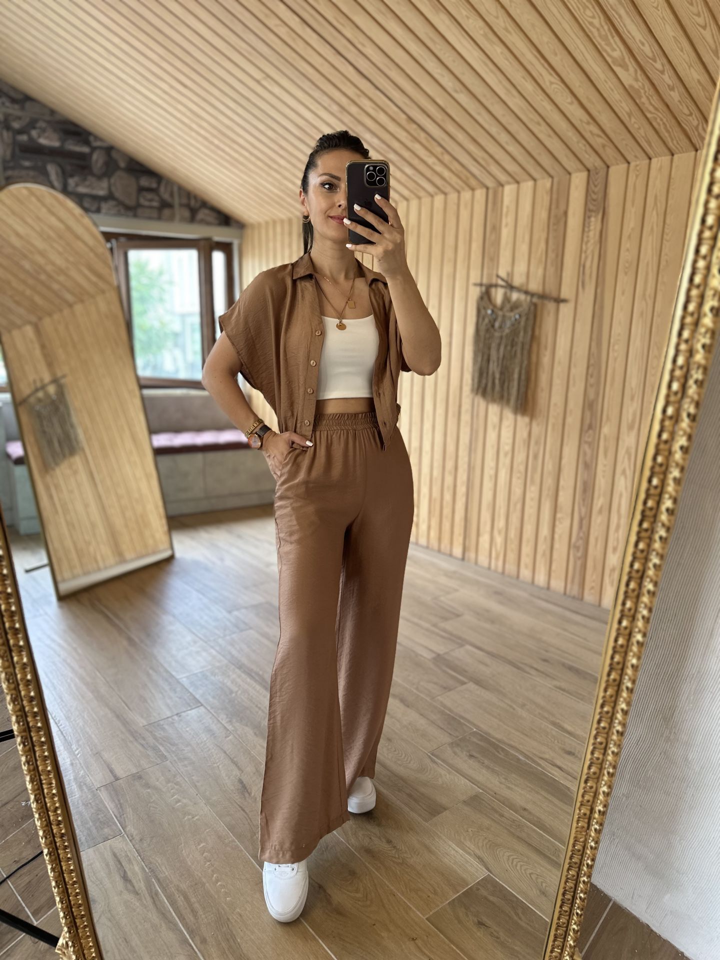 Orj marka bronz kahve takım
