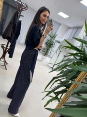 Nx 2843 Kahve Yelekli Üçlü Takım