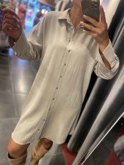 kemerli tunik elbise
