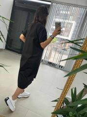 Dr 2590 Düğme Detaylı Tasarım Elbise