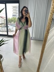 Mng Batik geçişli Yoryo elbise