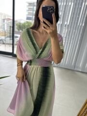 Mng Batik geçişli Yoryo elbise