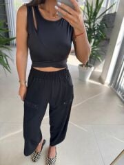 Bb 27743 Siyah Omuz Dekolteli Büstiyer