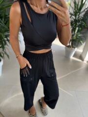 Bb 27743 Siyah Omuz Dekolteli Büstiyer