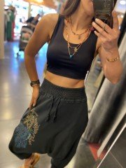 Black swimmer crop
