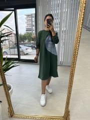 Dr Green Denim sweat dress