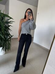 Spt 2023 Antrasit İspanyol Paça Pantolon