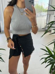 Zr Gray Blouse