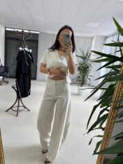 Kd 7905 Premium Fermuar Detaylı Tasarım Taş Takım