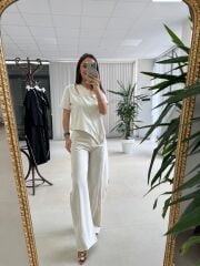 Kd 7905 Premium Fermuar Detaylı Tasarım Taş Takım