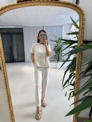 La 2157 Premium Naturel Takım Bluz