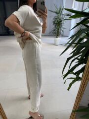 La 2157 Premium Naturel Takım Bluz