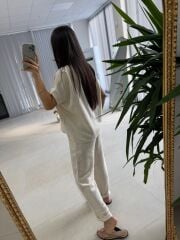 La 2157 Premium Naturel Takım Bluz