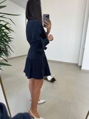 Sh 8697 Laci Tensel Gömlek Elbise