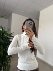 Dv 1268 Droplu Balıkçı Ekru Kazak