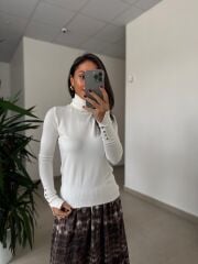 Dv 1268 Droplu Balıkçı Ekru Kazak