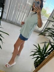 Dr Basic Mint Yeşili Tshirt