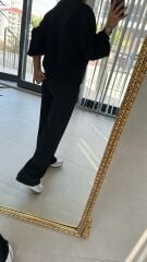 Fitilli Siyah Ceket Hırka