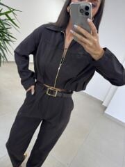 Sh 60593 Gold Fermuarlı Paraşüt İkili A. Kahve Takım