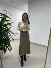 Dv 80390 Haki Selanik Etek