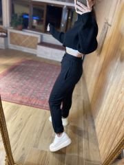 Orj marka balıkcı crop kazak