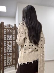 Po 2915 Ajurlu Atkılı Triko