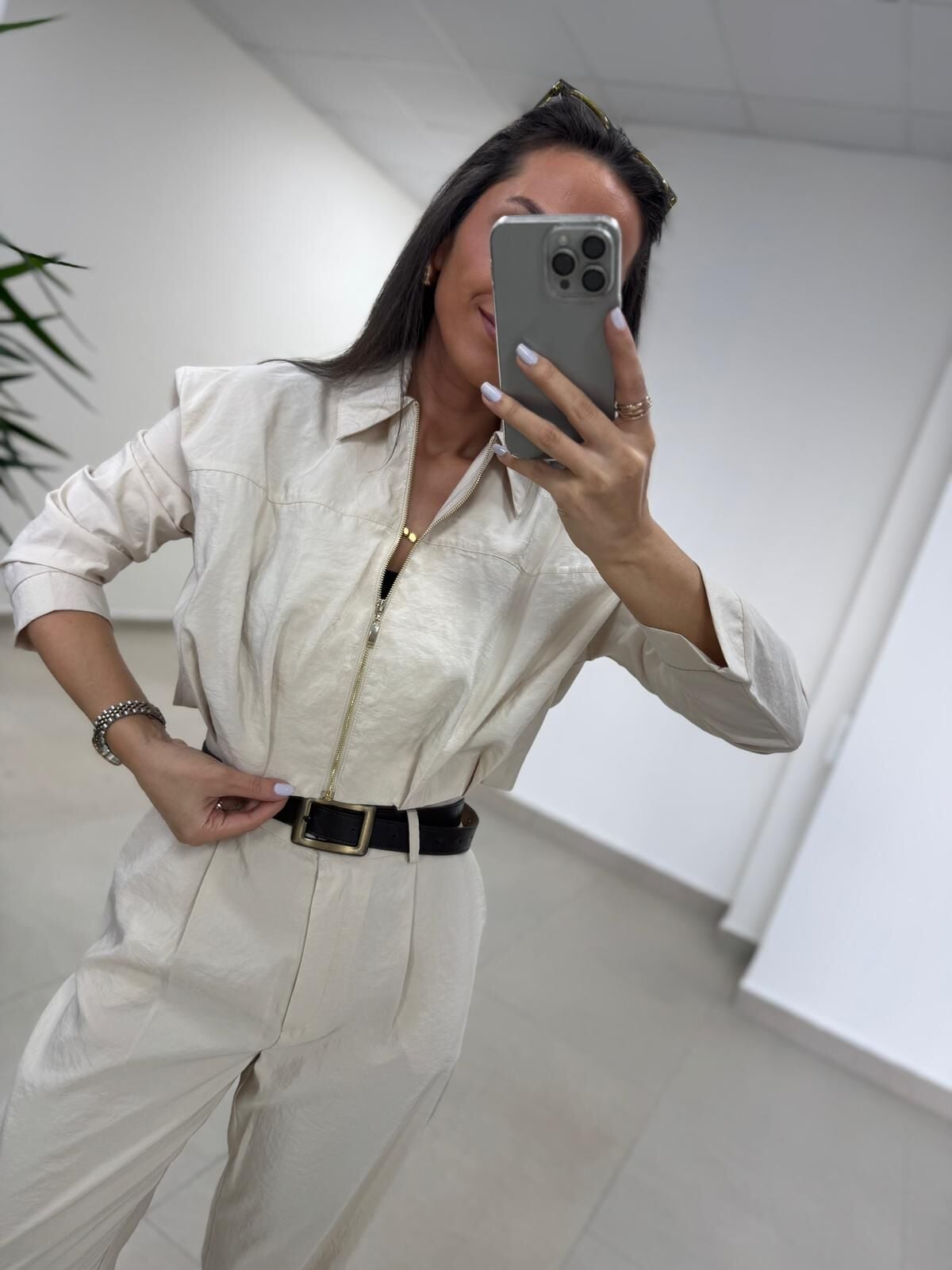 Sh 60593 Gold Fermuarlı Paraşüt İkili Taş Takım