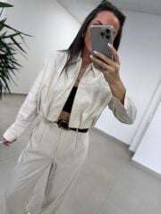 Sh 60593 Gold Fermuarlı Paraşüt İkili Taş Takım