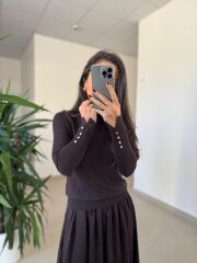 Dv 1268 Droplu Balıkçı Kahve Kazak