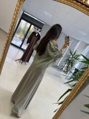 Nx 2828 Modal Haki Gömlekli Takım Elbise