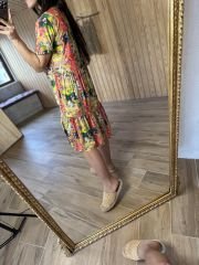 Mng Batik fosforlu viskon elb