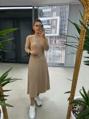 Sg Vizon Çan Triko Elbise
