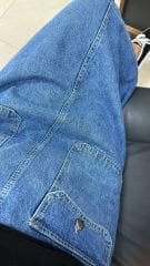 Dr 2491 Eteği Denimli Siyah Sweat Elbise