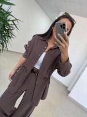 Art 4017 Vizon Bel Büzgülü Tensel İkili Takım