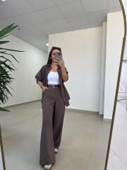 Art 4017 Vizon Bel Büzgülü Tensel İkili Takım